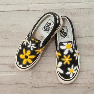 NWOB Vans Anaheim Factory Slip-On - Flower Power women's size 7.5.